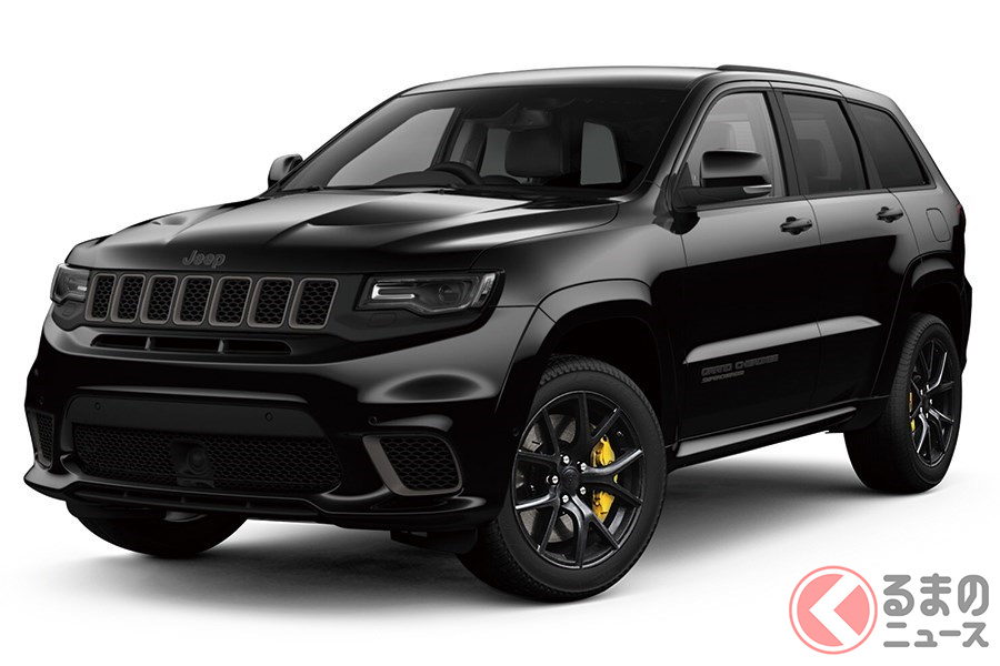とてつもないエンジンを搭載したSUVの「グランドチェロキー トラックホーク」