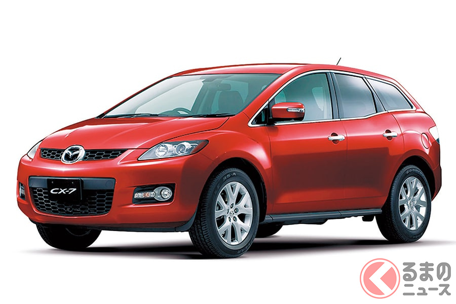 スポーティな走りとデザインのSUVながら人気とならなかった「CX-7」