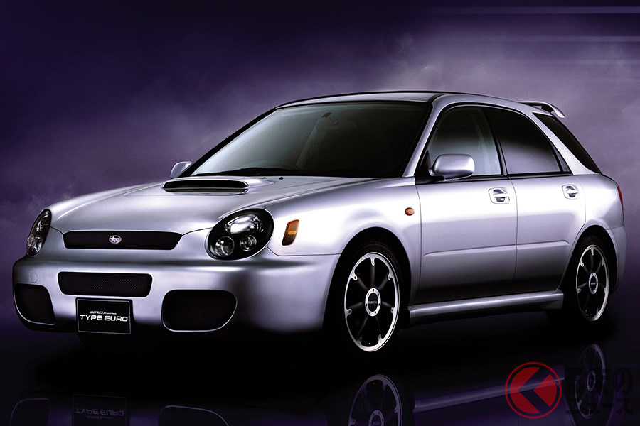 イメージがガラリと変わったデザインの「インプレッサ タイプユーロ」