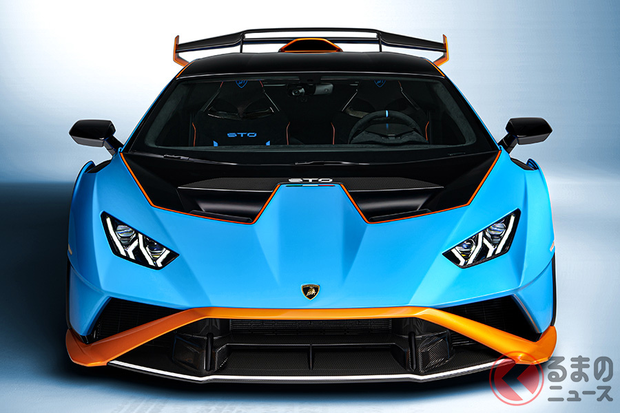 「スーパートロフェオEVO」と「GT3 EVO」のレースカーのテクノロジーがフィードバックされた「ウラカンSTO」