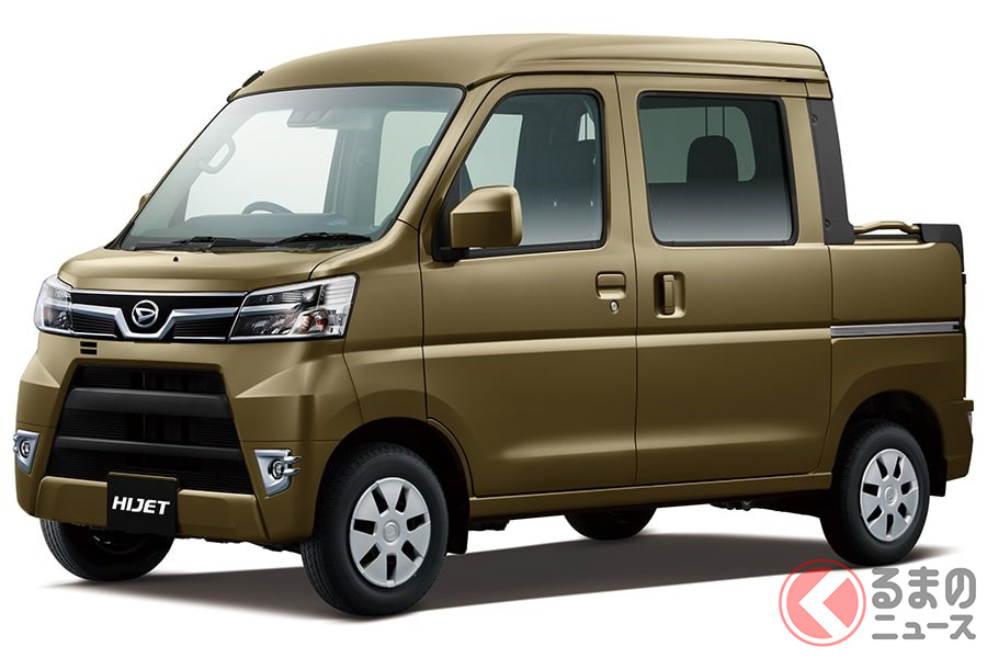 ユニークなフォルムの軽ダブルキャブ「ハイゼット デッキバン」