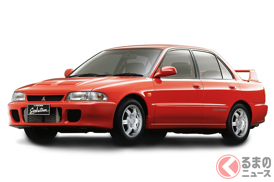 当時としては驚異的な性能を誇った初代「ランサーエボリューション」