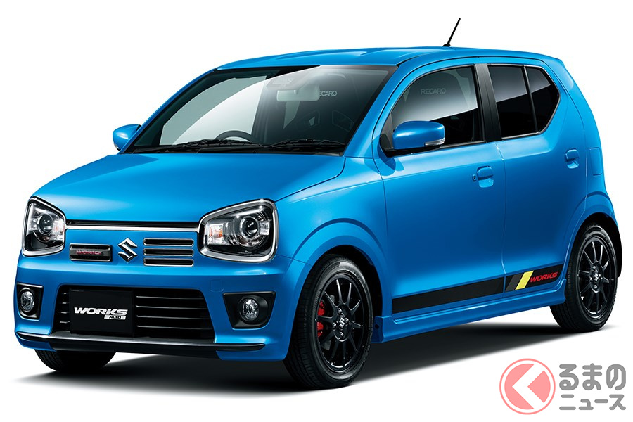 高性能軽自動車の代表的存在の「アルトワークス」