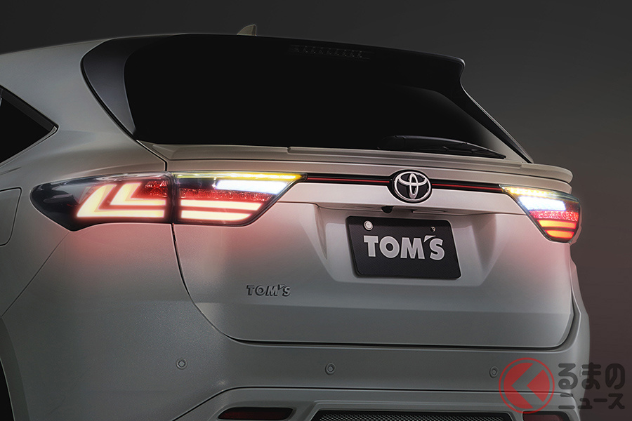 トヨタ 60ハリアー用「TOM'S LEDテールランプ・シーケンシャル」