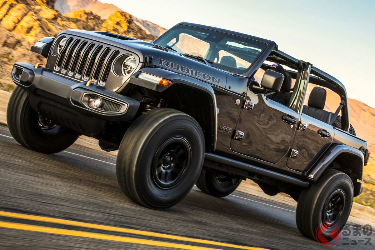 0ー60マイル(96km/h)加速は、4.5秒という加速性能を持つという「ラングラー・ルビコン392」