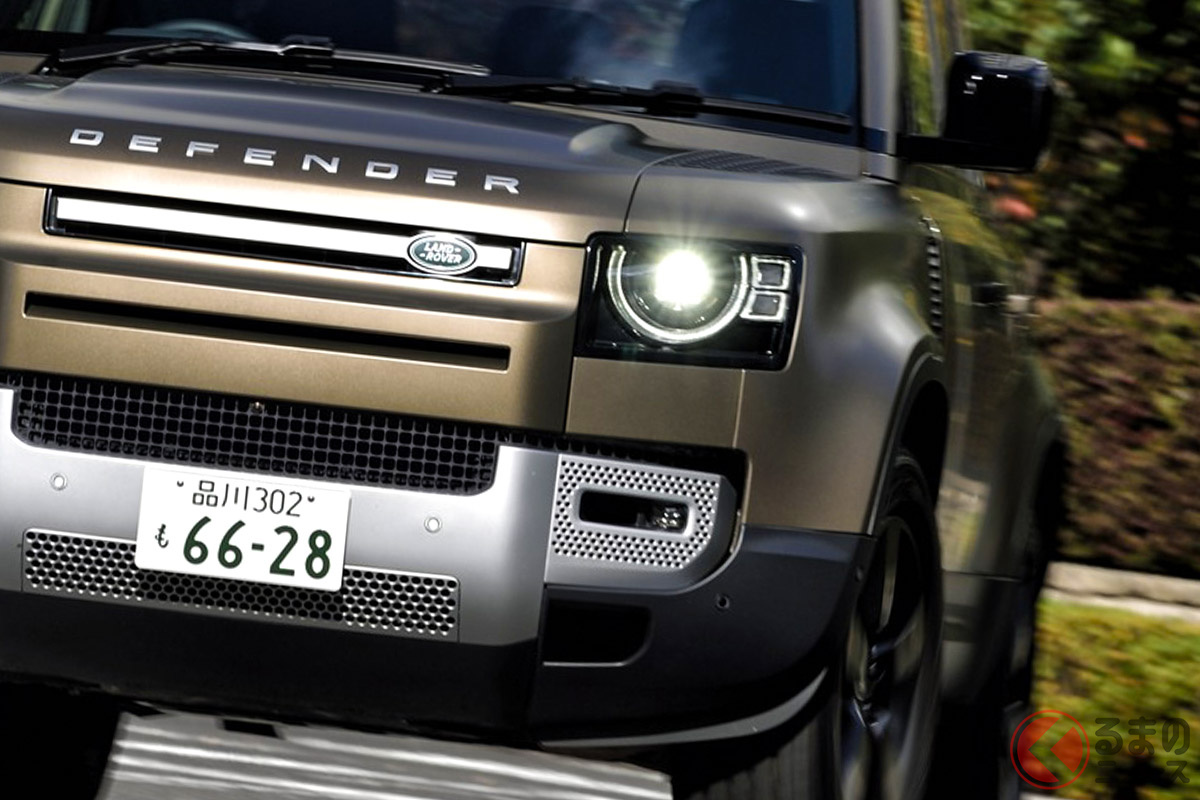 実用車の極みであるディフェンダーであるが、シャシの出来ばえも上々で、高速クルージングも快適至極だ