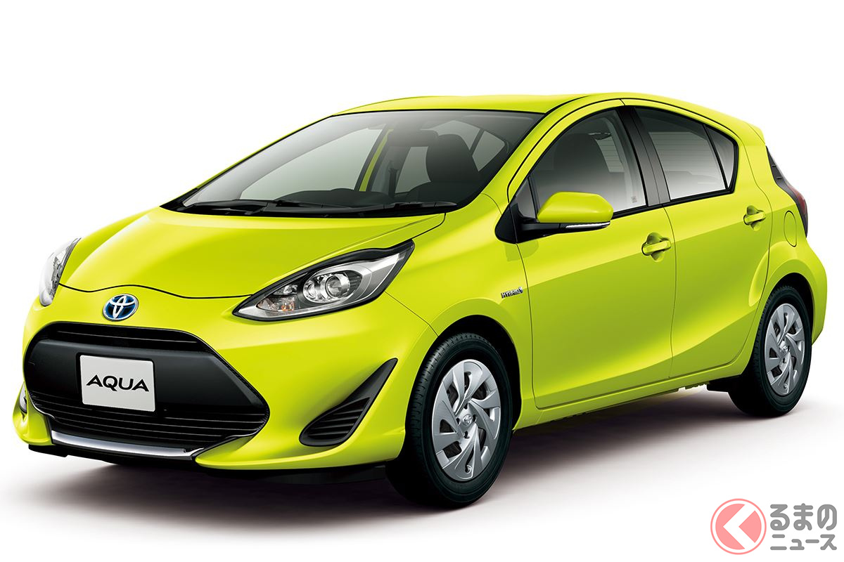登場から10年近く経つのにいまも優れた燃費性能の「アクア」