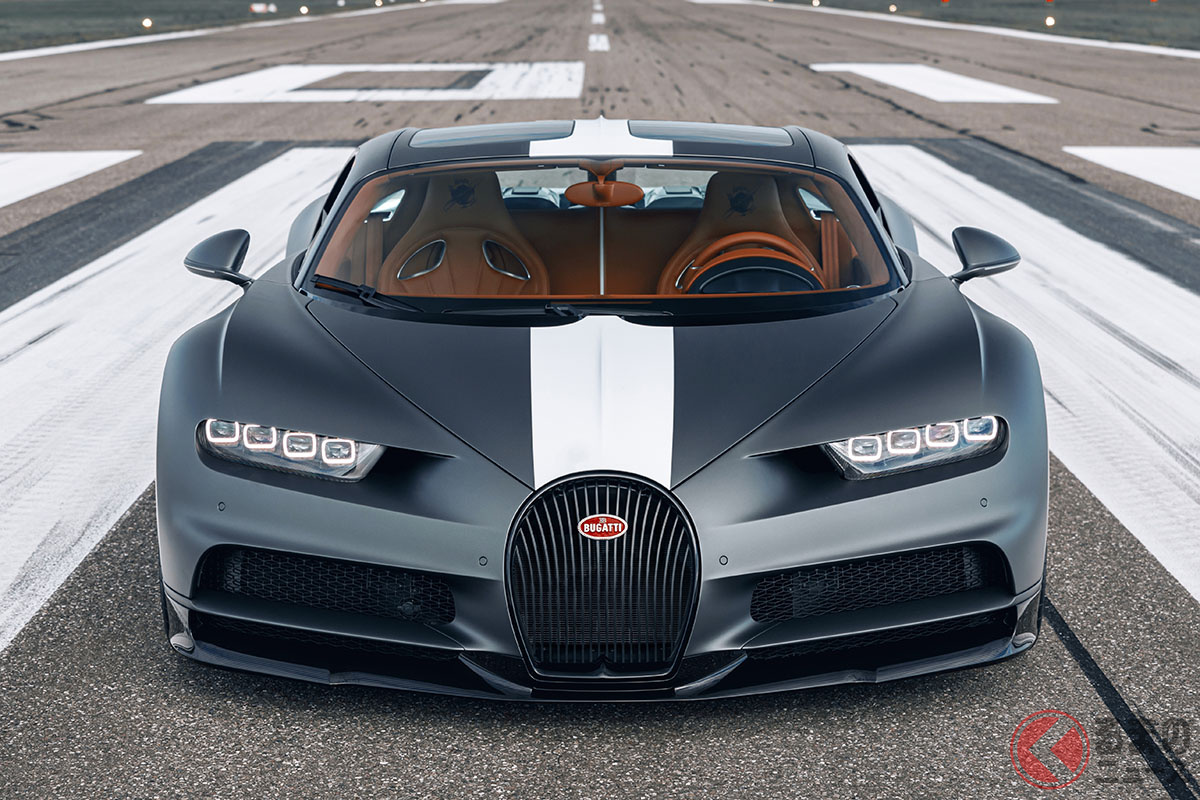 限定20台、車両価格は約3億6000万円となるブガッティ「シロン・スポーツ・レジェンデ・ドゥ・シエル」