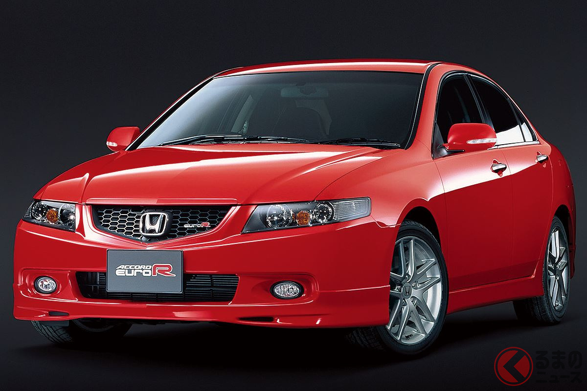 シリーズ最後の高性能モデルということから価格高騰中の2代目「アコードユーロR」