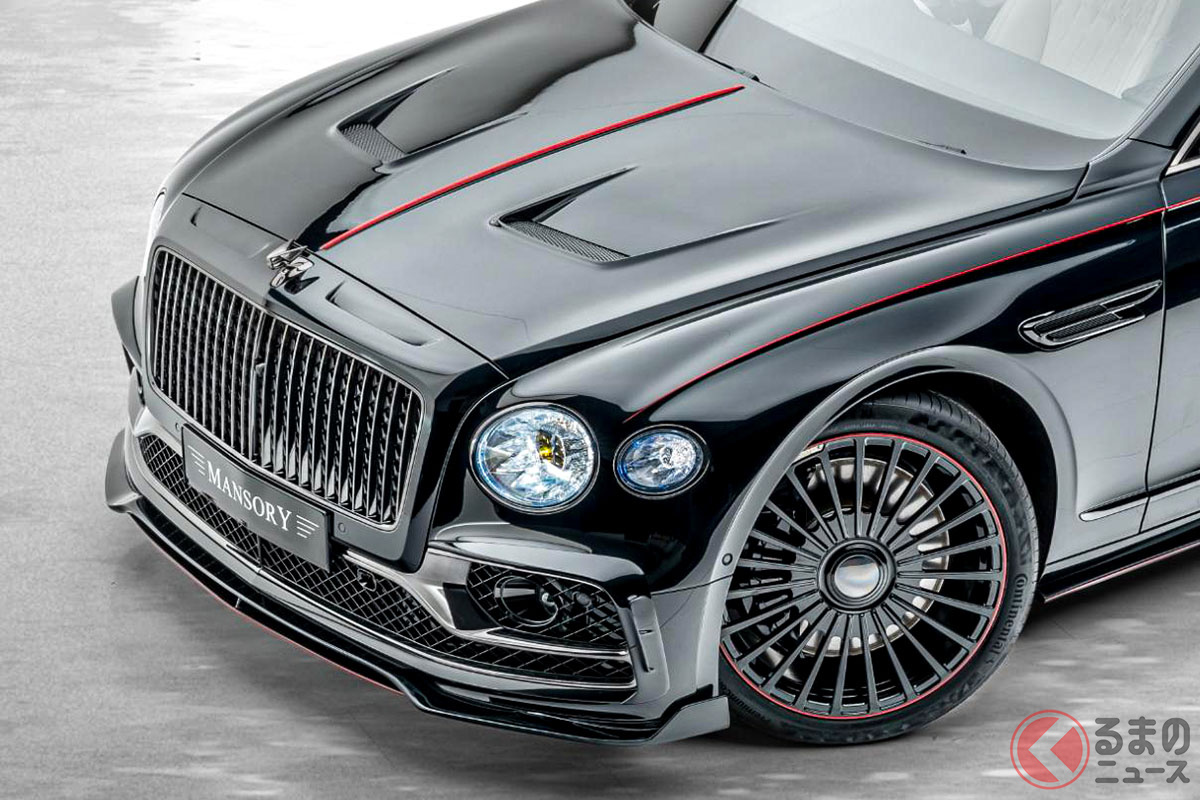 フライングスパーを、スポーティに「極ワル」仕様へと仕立てたマンソリー