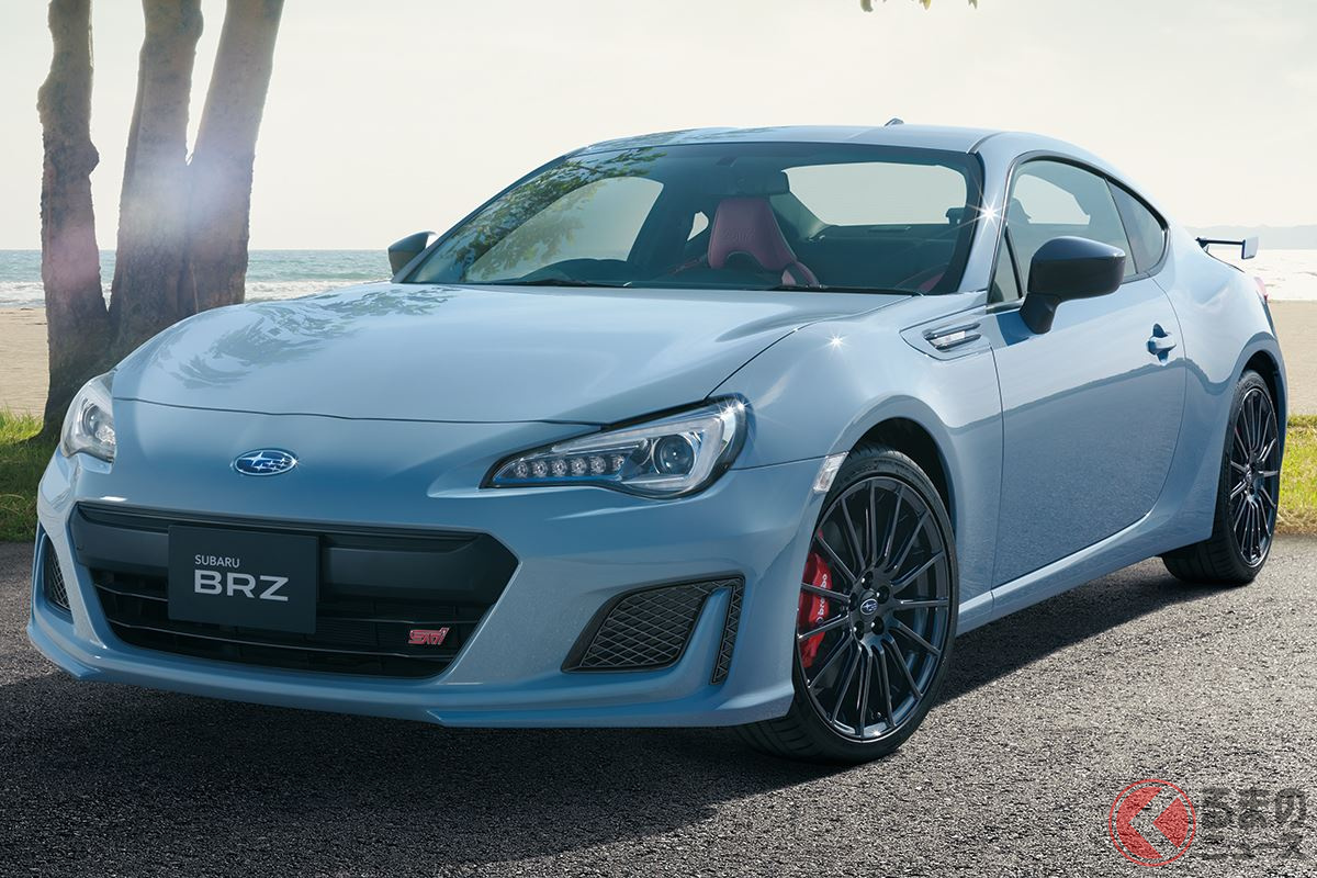 スポーティかつ内外装の質感を高めた最上級グレードの「BRZ STI Sport」