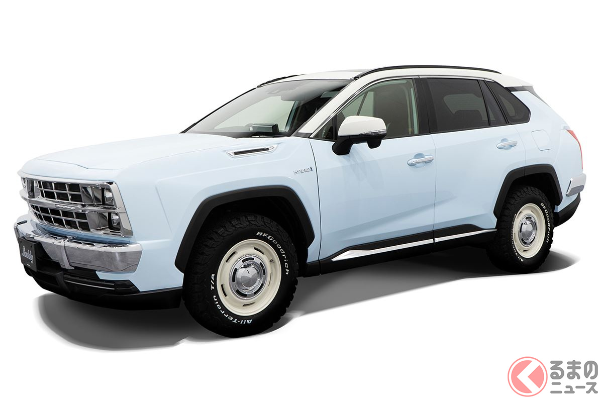 1970年代に売れたアメリカのピックアップトラックやSUVをオマージュした「バディ」