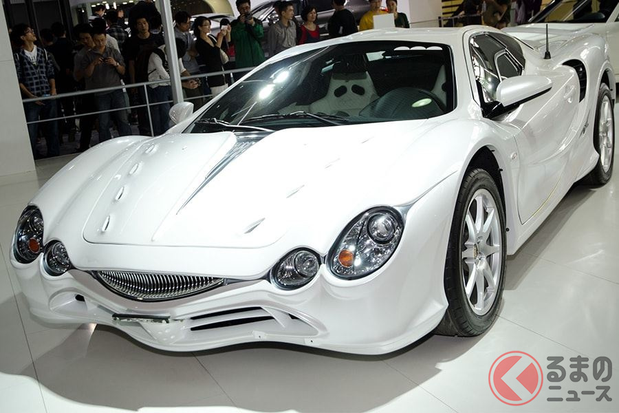 性能はイマイチながら妖艶なデザインのスーパーカーとして注目された「オロチ」