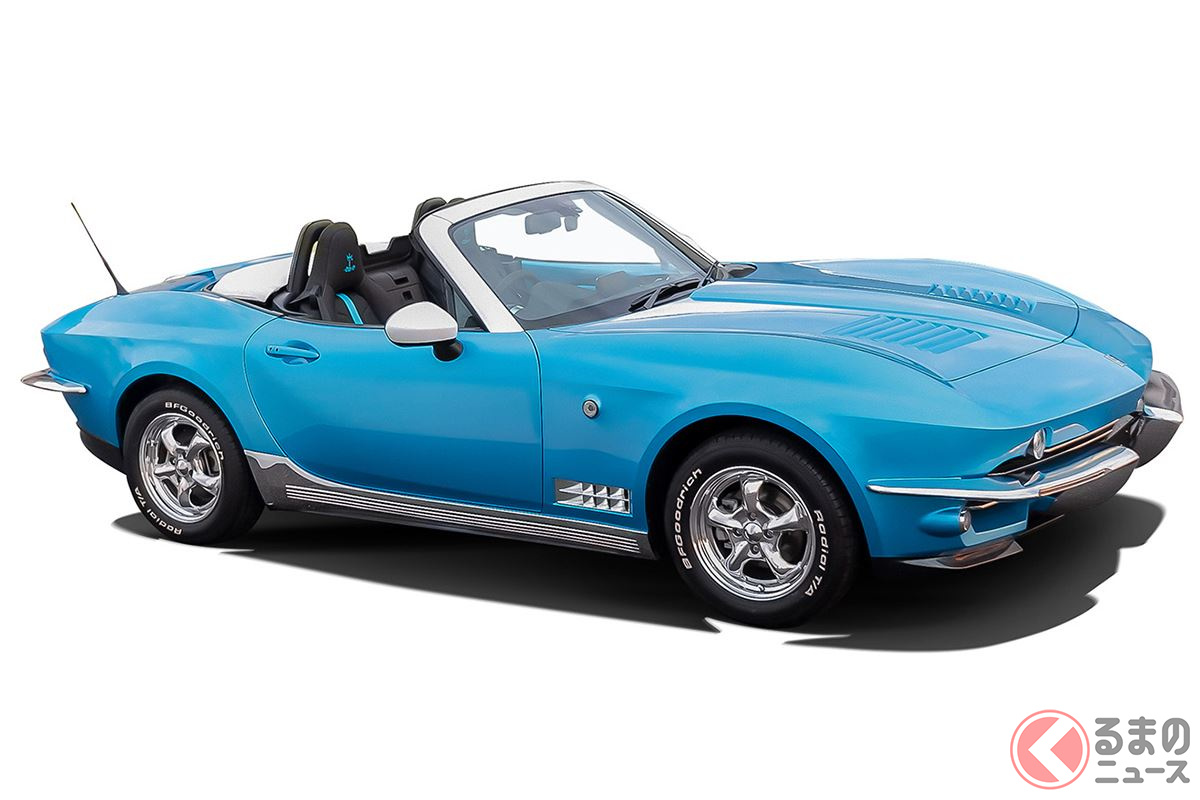 「C2コルベット」をモチーフにしたデザインの「ロックスター」