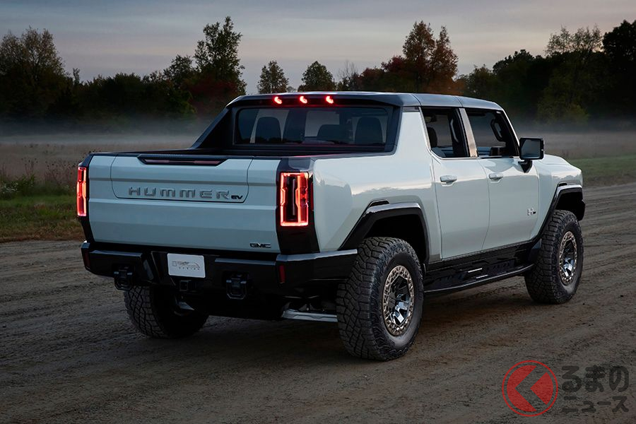 新型「ハマーEV」。2021年に発売予定だ