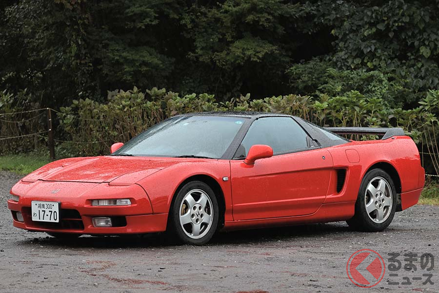 ホンダ初代「NSX」。当時このクルマに憧れていた少年も、今ならば借りて運転することができる