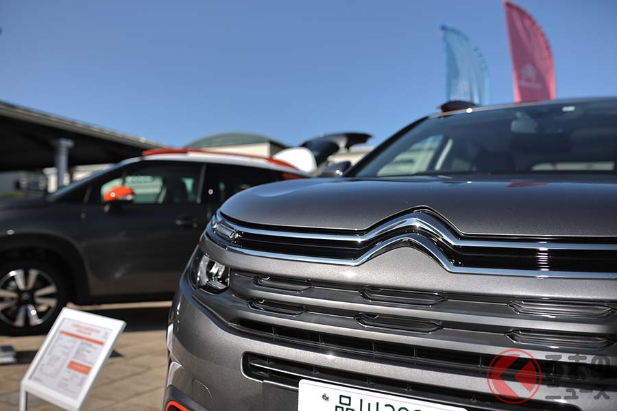 御殿場プレミアムアウトレットで11月8日まで開催されているシトロエン・マルシェ2020の様子