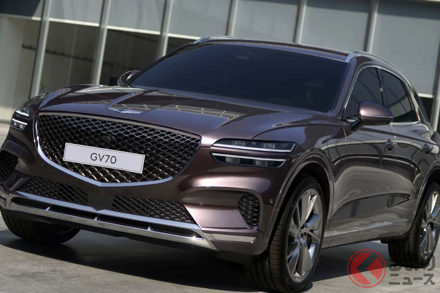 ジェネシス「GV70」のエクステリア