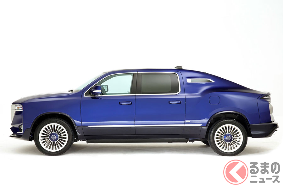 アズノム「パラディウム」の全長は5960mm、ホイールベースは3670mm