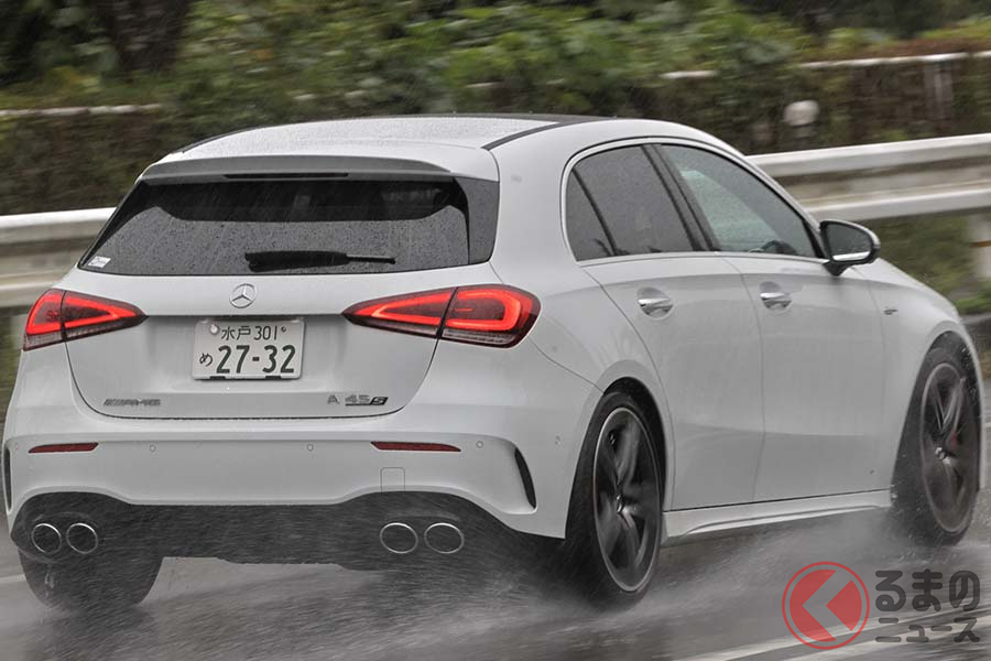 「メルセデスAMG A45S 4MATIC+」の走り