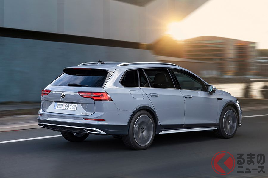 VW新型「ゴルフオールトラック」の走り