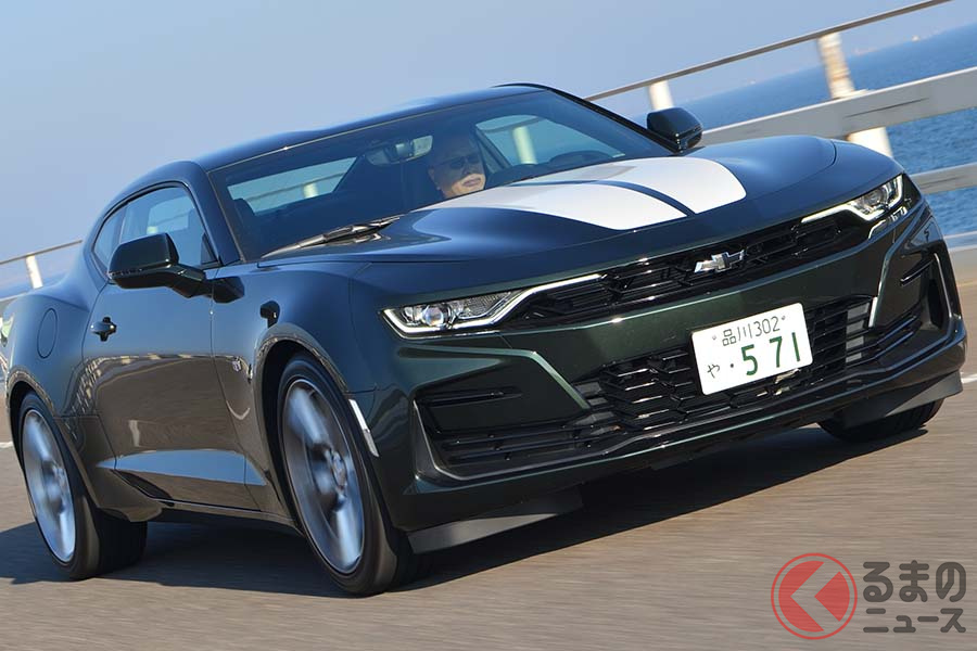 シボレー新型「カマロ」LT RSヘリテージエディションのボディカラーは限定色のラリーグリーンメタリック