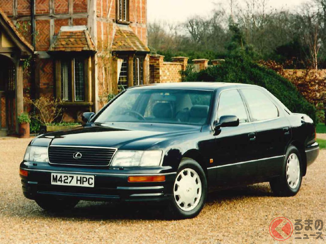 レクサス2代目「LS」(英国仕様)