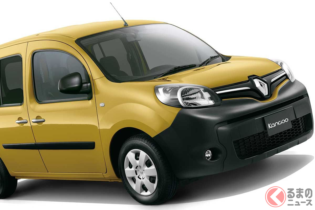 カーキのボディカラーの限定車、ルノー「カングー クルール」