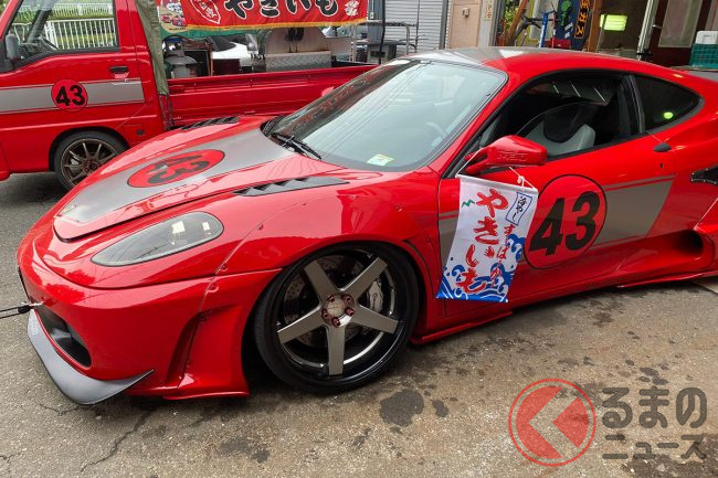 なぜ軽トラじゃない フェラーリ焼きいも屋 が話題 高級車で焼きいも屋を始めた理由 くるまのニュース なぜ軽トラじゃない フェラーリ焼きいも屋 が話題 高級車で焼きいも屋を始めた理由 くるまのニュース