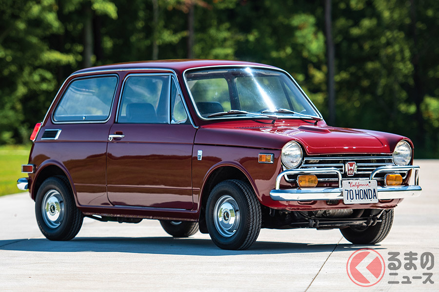 ホンダ「N600」は、1万5000−2万ドルというエスティメート対して3万4720ドル、日本円にして約360万円で落札された(C)2020 Courtesy of RM Sotheby's