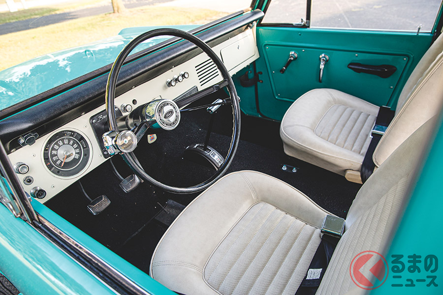 初代「ブロンコ」のインパネ(C)2020 Courtesy of RM Sotheby's