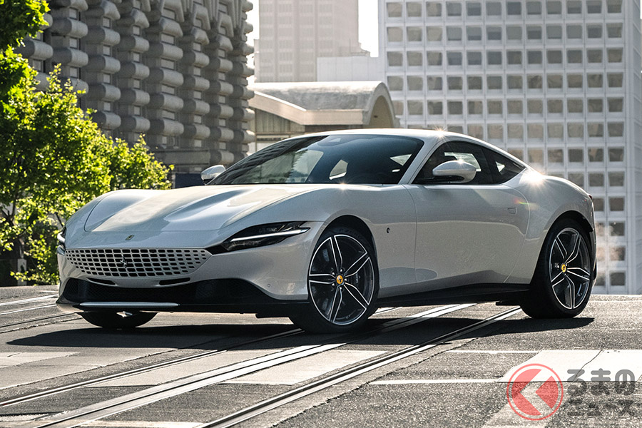 フェラーリ「ローマ」のオークションでの収益金は、世界の子供を支援するためにイギリスのNGO団体、「セーブ・ザ・チルドレン」に寄付される(C)2020 Courtesy of RM Sotheby's