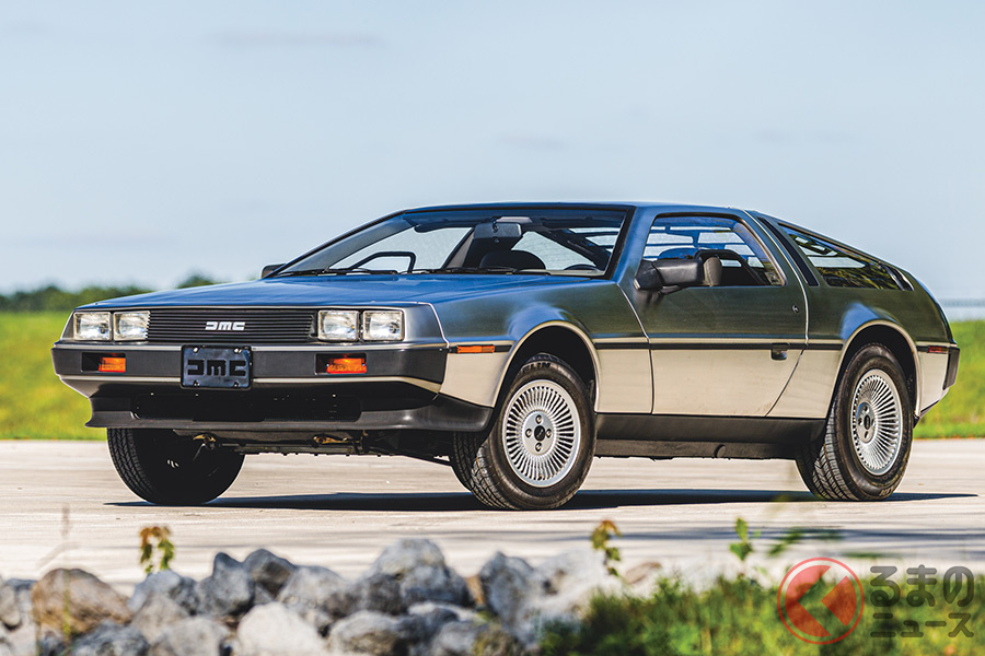 トータルで8000台強デリバリーされたとされるデロリアン「DMC-12」(C)2020 Courtesy of RM Sotheby's