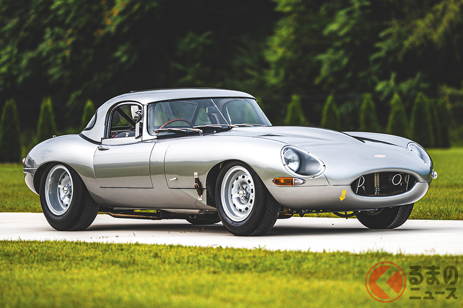おそらく世界で初めて「コンティニュエーション」を名乗ったジャガー「Eタイプ・ライトウェイト・コンティニュエーション」(C)2020 Courtesy of RM Sotheby's