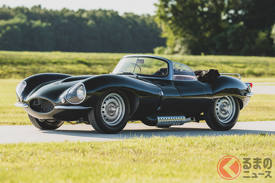 スティーヴ・マックイーンが愛用したことでも知られる「XK-SS」の「コンティニエーション」モデルは、2億円オーバーで落札された(C)2020 Courtesy of RM Sotheby's
