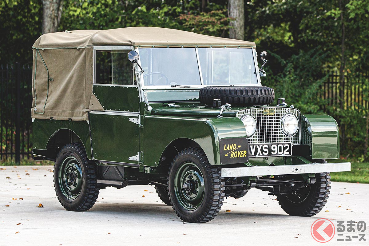 ランドローバー・リボーン・プロジェクト第1号車であるランドローバー「シリーズI SWB カー・ゼロ」(C)2020 Courtesy of RM Sotheby's