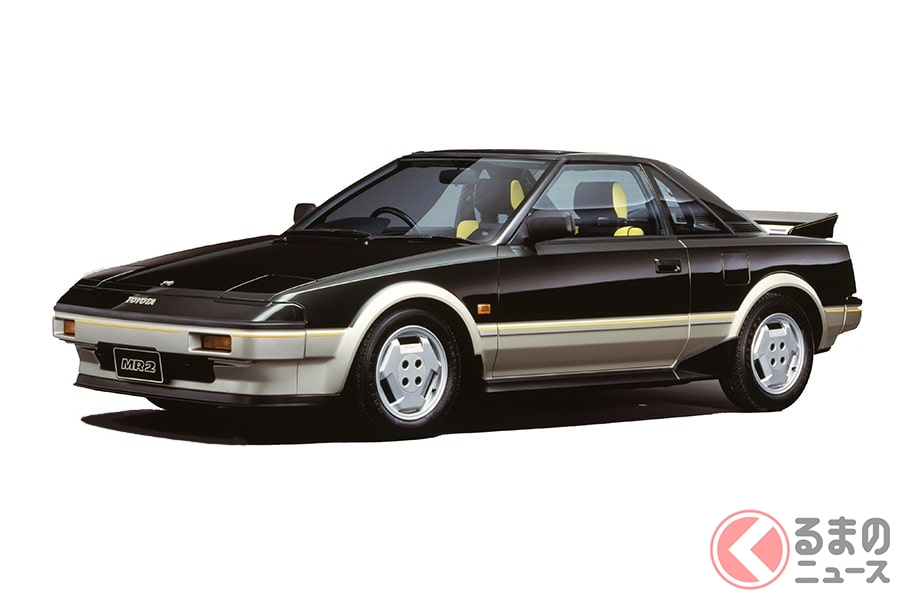 若者の憧れだった「4A-G型」エンジン搭載車(画像は「MR2」)