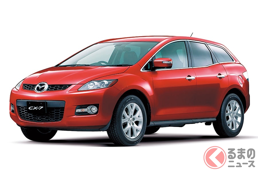 スポーティ路線でいったものの販売は振るわなかった「CX-7」