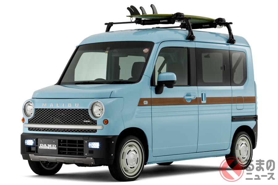 超カワイイ ホンダ N Van が登場 レトロ風なカスタムモデルを初公開 くるまのニュース 超カワイイ ホンダ N Van が登場 レトロ風なカスタムモデルを初公開 くるまのニュース