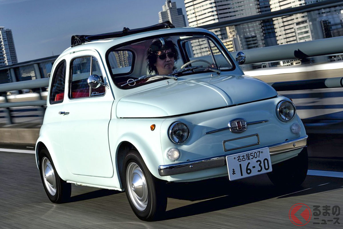 コーナーで意外なほどの軽快なターンを見せるスポーティなフットワークは、間違いなくチンクエチェントならではのもの