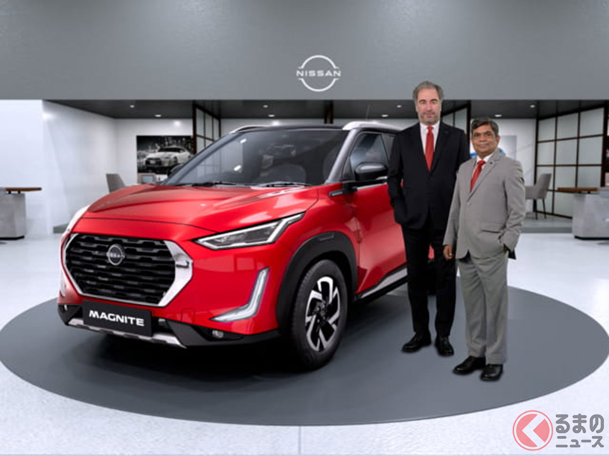インドでの予約受付が開始された日産新型「マグナイト」