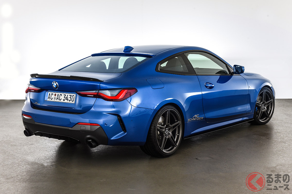 アルミホイールには、ACシュニッツァーの伝統「ペンタゴンデザイン」のAC1がさっそく用意された