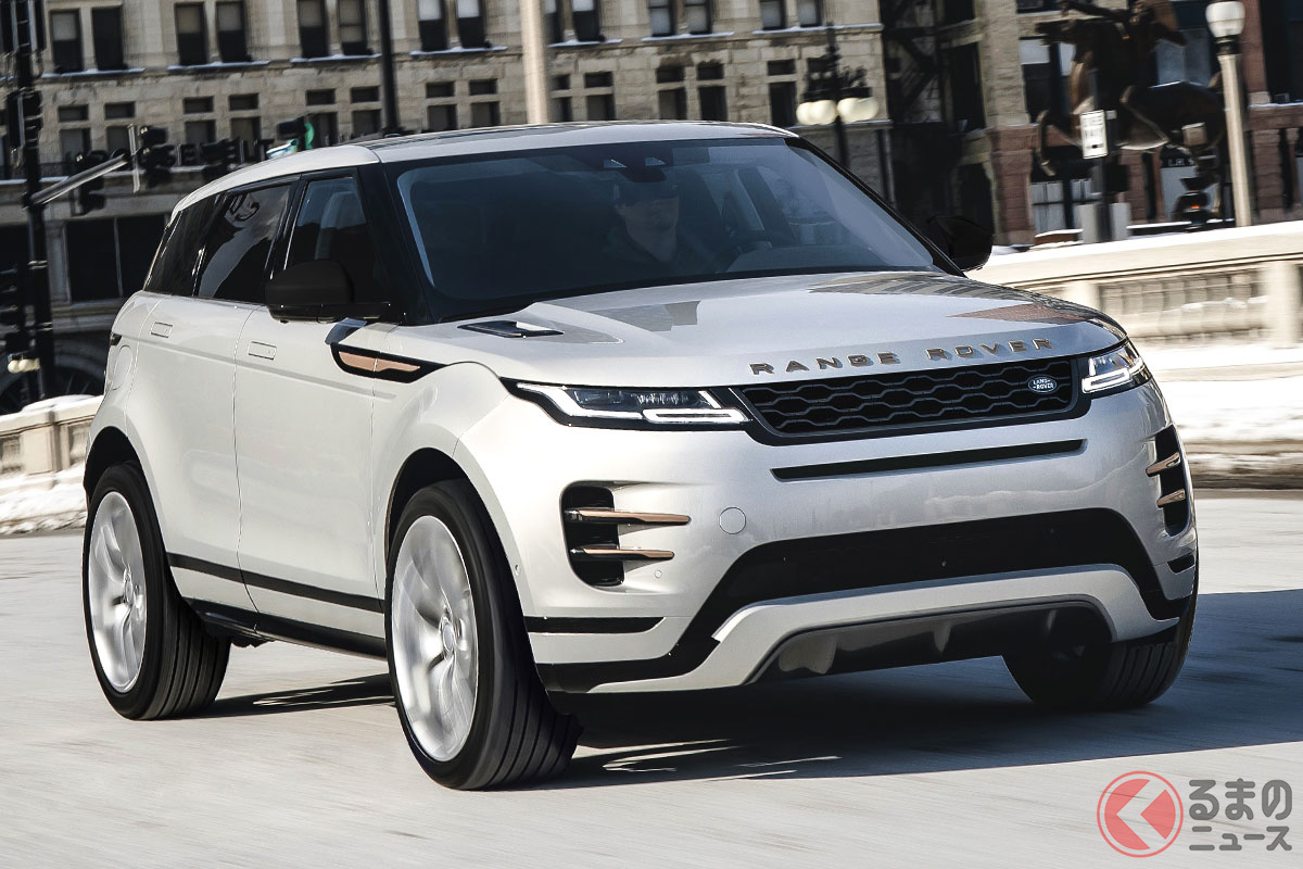 「レンジローバー・イヴォーク」の2021年モデルは、ドライバー支援システムが標準装備され、さらにエンジンは2.0リッター直列4気筒INGENIUMディーゼルエンジンが追加