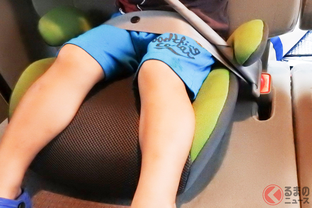 シートベルトのみでのクルマの乗車はいつからしてもよい?