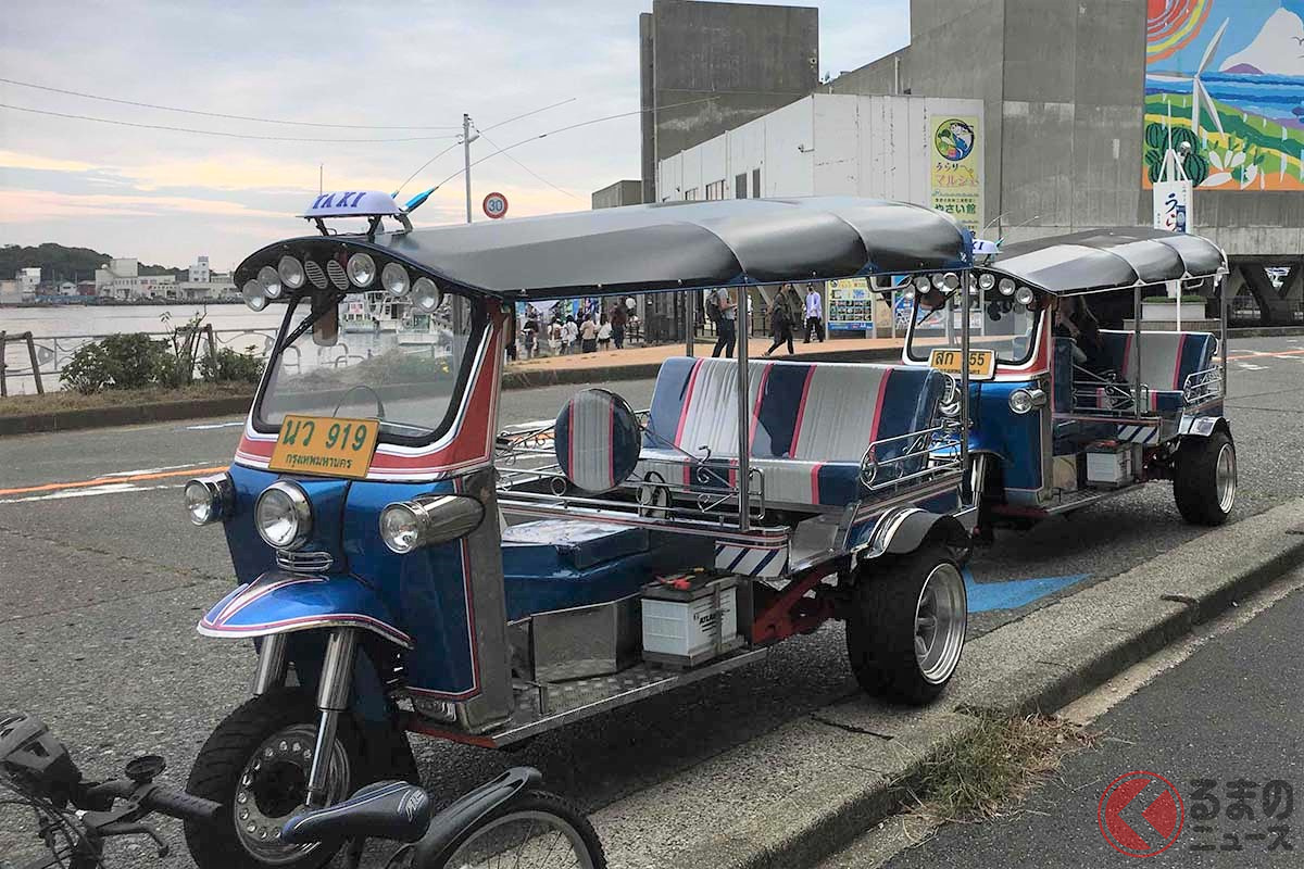 トゥクトゥクツーリングの様子（画像提供：Team Tuktuk East JAPAN）