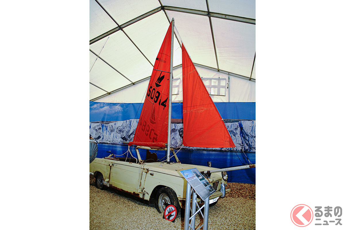 トライアンフ・ヘラルドの水陸両用ヨット:「シーズン8(2007年放映)」に登場