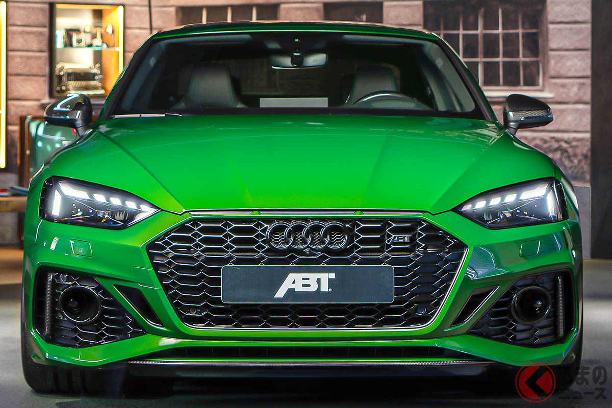 ABTがチューニングの技術力の高さ、そしてモータースポーツでの実績をアピールする目的で重要なモデルとなる「ABT RS5クーペ」