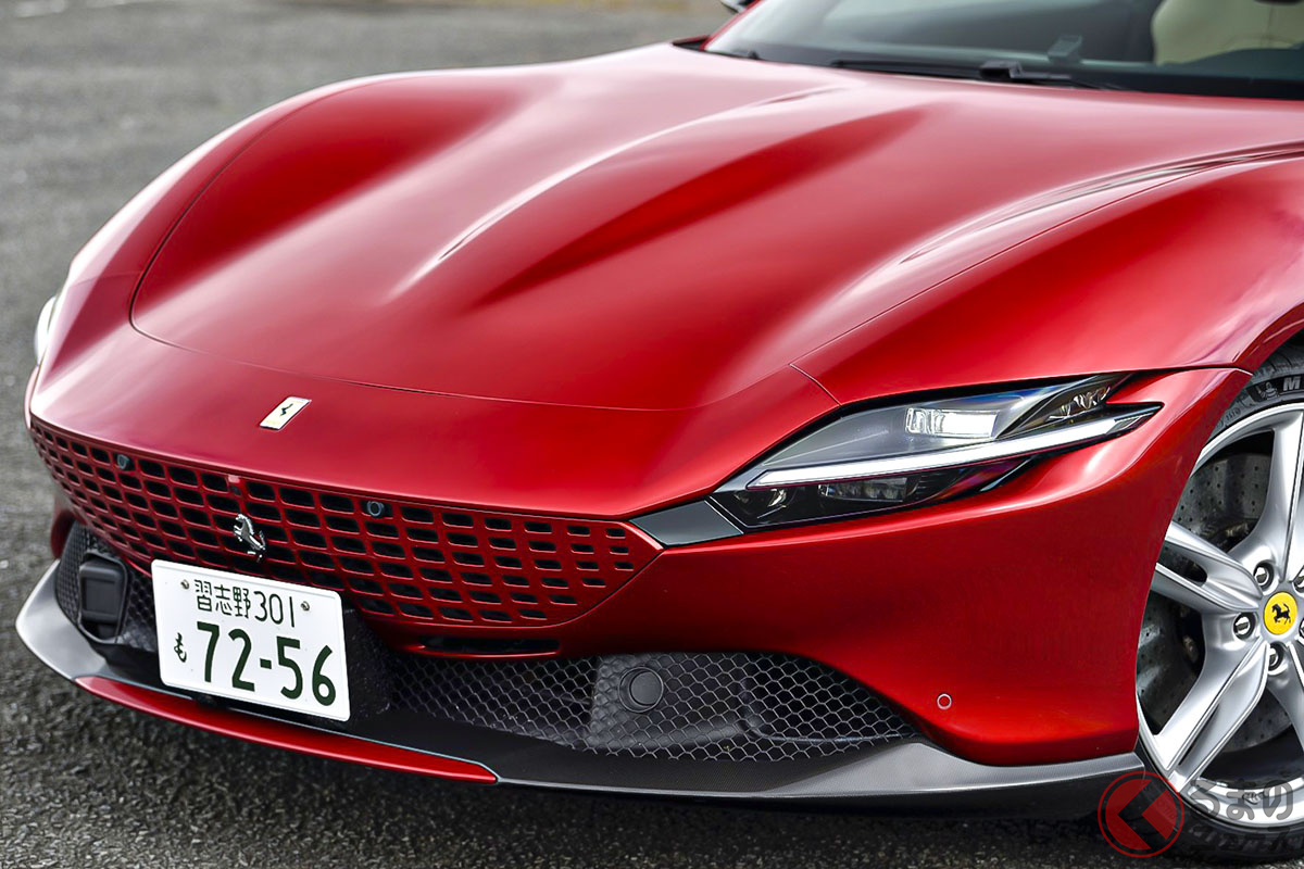 フェラーリでいま、もっとも注目の集まっているモデルが「ローマ」だ