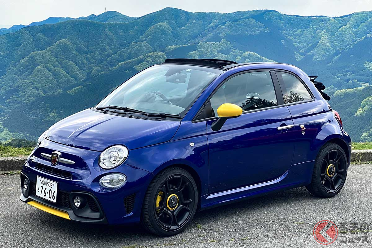 あり余るパワーにストレスを感じることなく気持ちよく走ることができるアバルト「595シリーズ」