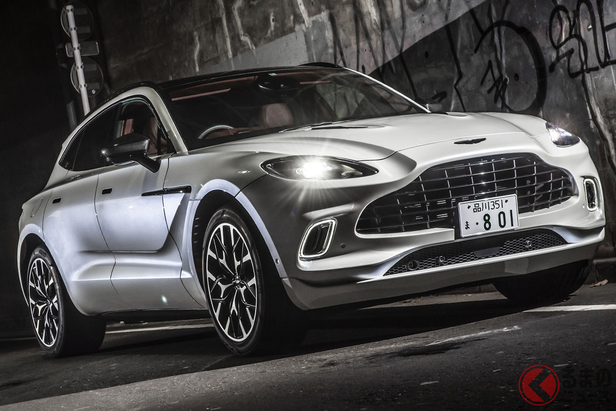 アルファ ロメオ「ステルヴィオ」を超えてきたかもと思える存在が、アストンマーティン「DBX」だ